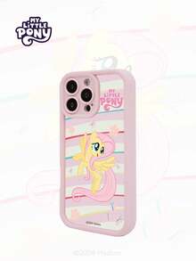 Hasbro MY LITTLE PONY Ốp điện thoại chống rơi, chống trượt hình hoạt hình nữ tính chính hãng, phù hợp với Apple 17, 17 Air, 17 Pro, 17 Pro Max, và các dòng điện thoại Android Galaxy A Series, Galaxy S Series, Apple 11 Series, 12 Series, 13 Series, 14 Series, 15 Series, 15 Pro Max, 16 Pro, 16 Pro Max, X, XR, XS Max. - Hồng - Xem 3