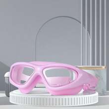 Premium Integrated Earplug Style Unisex Adult Anti-Fog Waterproof Swimming Goggles - Multicolor - View 11