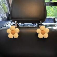 Gancho con forma de flor para apoyacabezas de asiento de coche, gancho para asiento delantero, gancho para asiento trasero - Multicolor - Ver 11