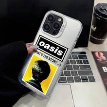 Phone Case For  12 11 Rock 13 14 Band 15 16 O-Oasis-S 17 Max Pro Plus Mini Silver IMD Laser Cover.Christmas Accessories. - 4 - Xem 12