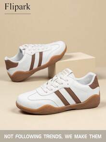 Flipark 2026新款棕色德国制造女士训练鞋，休闲运动鞋，适合春、夏、秋、冬四季穿着，网球鞋