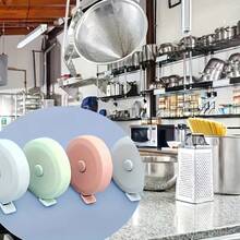 迷你软卷尺，双面弹力，便携式，适用于人体和布料测量 - 适用于缝纫、裁剪、编织等工艺 - 无铅耐用尺带