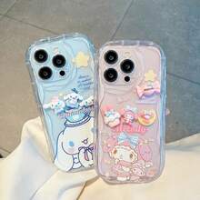 Sanrio Melody 3D Wave Case, Cute Cover For 17/16/15/14/13/12/11 - NYTGZ05-JNYG144b1 - 查看 3