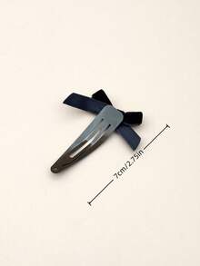 10pcs Black Butterfly Hairclips, Minimalist Matte Black Hair Clips, Claw Clips, Hair Slide, Hair Barrettes - 10 Black Ones - View 4