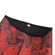 HISEA 3.0mm Women's Neoprene Freediving Wetsuit; Men's Two-Piece Freediving And Hunting Wetsuit; Hooded Diving Wetsuit - Red - View 5