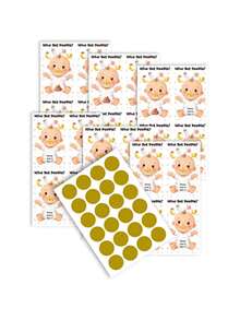 Party Game Gender Reveals Scratch Card Atmosphere Decoration Props For Boys Or Girls Anniversary Gift Party Decoration Happy Birthday Party Wedding Bridal Shower Gift Baby Shower Supplies Game Card - Shape - View 7