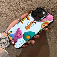 Funda de teléfono transparente y suave de Hora de Aventuras, adecuada para 17 Pro Max, 17 Air, 16 Pro MAX, 15 Pro Max, 14 Pro, 13 Pro, 12 y 11. Funda de teléfono personalizada para hombres y mujeres. Son excelentes regalos para novias, novios y familiares para Navidad y Halloween. - Negro - Ver 4