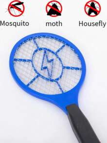 Raqueta Eléctrica Recargable Mata Moscas Y Mosquitos - Multicolor - Ver 7