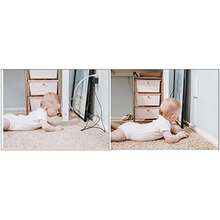 Sleek Socket Cubierta de salida eléctrica ultradelgada a prueba de niños con regleta de alimentación de 3 salidas y kit de cubierta de cable protector, 8 pies, tamaño universal - / - Ver 4