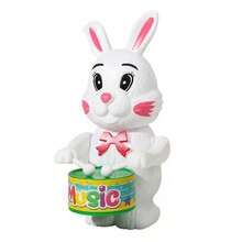 1pc Random Color Spring Drum Rabbit Toy, Makes Drum Sound, Cartoon Rabbit Shape - No Battery Needed (Birthday & Christmas Gift, Classroom Reward, Home Decor - Durable Plastic) - Multicolor - View 4