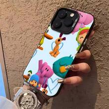 Funda de teléfono transparente y suave de Hora de Aventuras, adecuada para 17 Pro Max, 17 Air, 16 Pro MAX, 15 Pro Max, 14 Pro, 13 Pro, 12 y 11. Funda de teléfono personalizada para hombres y mujeres. Son excelentes regalos para novias, novios y familiares para Navidad y Halloween. - Negro - Ver 3