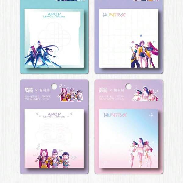 1 Stück hochwertiger koreanischer Cartoon Aufkleber, starker Klebstoff, ablösbarer Notizblock, praktischer täglicher Markierungsaufkleber, perfektes kleines Geschenk für Fans, Familie, Freunde, geeignet für Valentinstag, Neujahr, Ostern [zufälliger Stil]