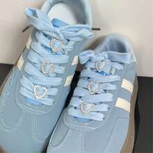 6pcs Heart-Shaped Rhinestone Shoe Clips, Shiny DIY Crystal Shoe Charms, Suitable For Boots, Sneakers, Canvas Shoes And Skate Shoes, Sturdy Clip-On Decorations, Fashion DIY Accessories, No Tools Required For Installation, Shoe Embellishment, Ideal For Accessory Collectors, Metal Clips, Shoe Decorations, Battery-Free, Shoe, Spring Summer Picks, Brides Maid Gifts, Room, Bedroom Decor, Beach, Travel, For Men, For Women, Vacation, Women's Day, Travel Essentials, Wedding Favors, Y2k, Bedroom, Car Accessories Women, Kitchen Decor,Cute Stuff - Multicolor - View 3