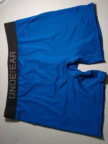 1/3/6件装透气网眼字母印花男士拳击短裤，采用高弹涤纶面料，亲肤舒适，时尚，速干透气，可爱俏皮，适合跑步、球类运动及全年各种活动。 - 彩色 - 查看 9