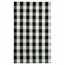 IOHOUZE Buffalo Plaid Checkered Rug 4x6 Ft Front Door Mats, Washable Area Rugs For Front Porch Decor, Spring Summer Welcome Mats Outdoor, Black White Rug For Farmhouse/Entryway/Home Entrance,One-Size,BlackandWhite4x6Rectangular - BlackandWhite4x6Rectangular - View 8