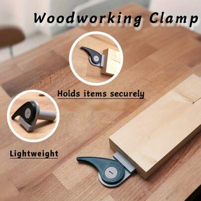 2Pcs Quick-Release Ratcheting Bench Dogs - Heavy-Duty 20mm & 3/4 Inch Adjustable Workbench Stops With Lever Action, No-Tool Clamping For Tables & Woodworking, Professional Upgrade For Faster Workflow