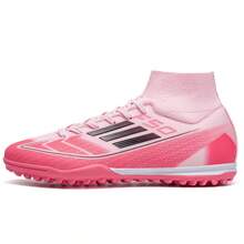 男士足球鞋、女士足球鞋、户外运动专业鞋、青少年高帮足球鞋，男女皆宜 - 粉色 - 查看 8