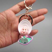 Creative Shell & Oyster Baby Doll Keychain, Bag Charm, Pendant, Gift - Multicolor - View 10