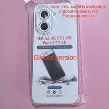 Transparent Anti-Fall Cushion Phone Case, Suitable For Redmi Phones, Transparent Anti-Fall Phone Case, Phone Protective Cover, Phone Case, Phone Holder, Anti-Fall Phone Case, Transparent Phone Case, Minimalist Phone Case, Solid Color Phone Case, Transparent Phone Case, TPU Anti-Fall Phone Case, Slim Phone Case - Clear - View 41