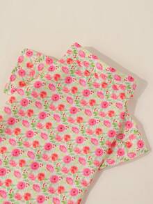 1pc Pet Dog Cute & Fresh Pastoral Style Outfit, Soft & Comfortable/Contrast Floral Print/"Vitality"/"Spring Blossom"/Designed Short Sleeve Shirt, For Puppy/Small Dog Spring Summer Autumn - Multicolor - View 9