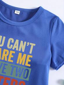 Young Boys T-Shirts - Blue - View 3