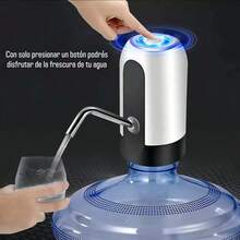 Dispensador de agua recargable para garrafón - Blanco - Ver 6