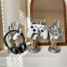 Mô hình bàn tay máy phong cách Cyberpunk, giá đỡ tay cầm chơi game Asura, giá treo nhẫn/vòng tay để bàn (chỉ có mô hình bàn tay máy) - Nhiều màu - Xem 5