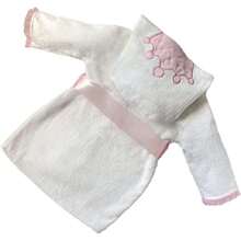 Toalla de Baño para Bebé o Niño | Bata Baño de Figuras Divertidas | Capucha para la Cabeza | Secado Rápido y Ligero| Tela Extra Suave| Regalo para Bebé, Baby Shower, Cumpleaños (Princesa),36984093 - Rosa Pálido - Ver 5