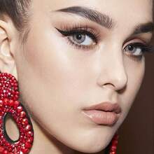 JeweLens 1 Pair Natural-Looking Contact Lenses, Suitable For Makeup - Brown - View 5