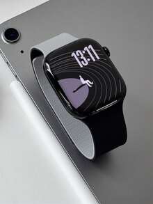 1 chiếc dây đeo đồng hồ silicon từ tính họa tiết vải thiều unisex, tương thích với Apple Watch 42mm, 38mm, 40mm, 41mm, 44mm, 45mm, 46mm, 49mm, dây đeo thay thế thời trang cho đồng hồ thông minh dòng Ultra2, Ultra SE2, SE 11, 10, 9, 8, 7, 6, 5, 4, 3, 2, 1 - Nhiều màu - Xem 3