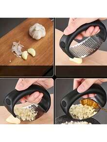 1件装优质不锈钢手动厨房工具，经久耐用，可重复使用，非电动食品加工机，易于使用，适用于家庭、餐厅、超市和餐饮行业，是新年送礼佳品，可切碎蔬菜、捣碎土豆，是厨房必备小工具。 - 彩色 - 查看 4