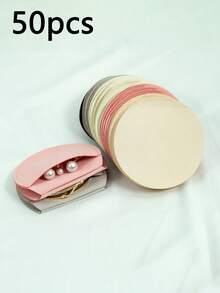 50/10/1件装超细纤维首饰袋，首饰包装袋，首饰礼品袋，婚礼生日回礼糖果袋，耳环手链项链时尚小巧收纳袋，派对、节日礼品包装袋 - CX-YX - 查看 2