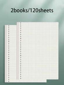 1 Pack/60 Sheets Lined Loose Leaf Paper, Suitable For Binders, Notebooks, Diaries, Travel Journals, Refillable Thick Paper - Horizontal Inner Pages - View 9