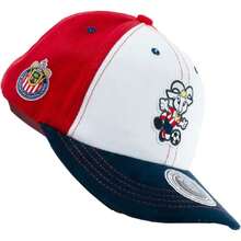 Gorrra Lisa Tricolor Chivito, Niños, Ajustable, Blanco, Rojo y Azul,36984426 - Multicolor - Ver 2