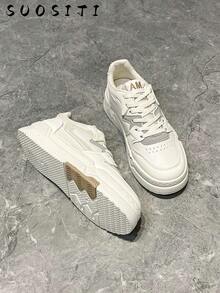 新款女士平底防滑運動時尚休閒鞋