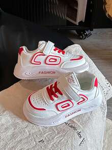 1双男女通用时尚休闲运动鞋，适合2-18岁人群，四季皆宜。 - 紅色 - 查看 6