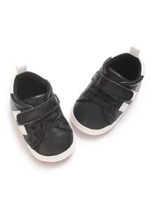 婴幼儿男童休闲软底防滑运动鞋，春夏款，0-1岁 - 黑色 - 查看 6