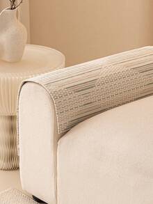 1pc All-Season Sofa Cushion Cover, Modern Minimalist Anti-Slip Sofa Seat Protector, Dust-Proof & Washable, Soft & Fade-Resistant, Pet-Friendly, Fits L-Shaped Sofa And 1/2/3/4 Seater Sofa