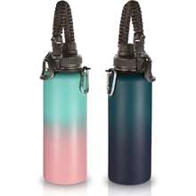 Insulated Water Bottles For Outdoor - Lime Green - View 1