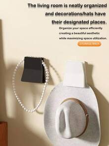 Kitchen/Bathroom Storage Clips - Strong Adhesive Dishwashing Glove Hooks, Rubber Glove Rack, Cleaning Cloth Clips, No-Drill Household Organizer | Practical Holiday Gift Recommendation