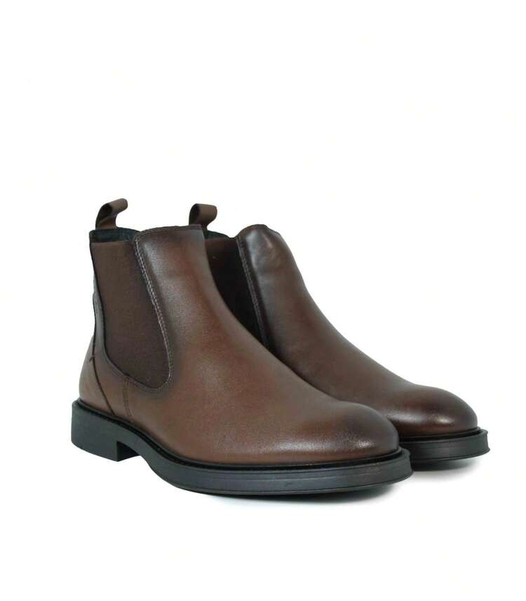 Baerchi Men Wide Fit Boots - Brown - View 2