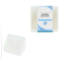 OISE ART STORE Vassoio Multiuso Armadietto Organizzatore Accessori Bagno Trucco Bianco 117x77x83mm 10853 - - Multicolore - Visualizzare 3