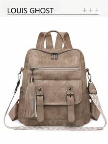 Chất liệu giả da | Khóa đôi trang trí * Dung tích lớn tiện dụng, tôn lên vẻ đẹp cổ điển của việc di chuyển trong đô thị - Dây đeo vai/tay cầm có thể điều chỉnh, người bạn đồng hành đa năng cho việc đi lại hàng ngày và những chuyến đi ngắn, hai cách mang. - Nhiều màu - Xem 2