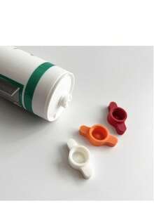 1pc Glass Jar Silicone Sealing Cap, Prevent Rapid Drying Of Open Mouth Containers, Fits Standard Glass Jars, Conical Interior Design Enhances Sealing - Multicolor - View 6