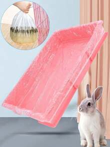 50pcs Disposable Plastic Lining Sheets, Suitable For Pet/Toilet Pads, Bird/Rabbit Cages, Cat Litter Bags, Dog Potty Training Pads, Cleaning Mats - White - View 11