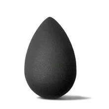 Pro Blender Makeup Sponge Blend Foundations, Powders And Creams Streak Application Vegan, Cruelty Free Made In USA - 專業黑 - 查看 3