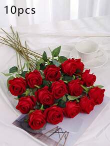 20/10/5/1 bông hoa hồng đỏ, hoa giả, quà tặng ngày Valentine, quà cưới cho người yêu, hoa tươi vĩnh cửu, bó hoa cưới, trang trí hoa, hoa hồng giả, thích hợp làm quà tặng ngày Valentine, tiệc cưới, trang trí nhà cửa. - màu đỏ tươi - Xem 16