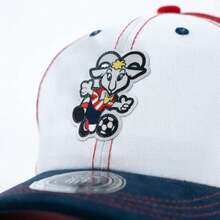 Gorrra Lisa Tricolor Chivito, Niños, Ajustable, Blanco, Rojo y Azul,36984426 - Multicolor - Ver 5