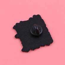 1 Peça Broche de Metal, Pingente, Emblema, Ombreiras, Estilo Cartoon Minimalista, Acessório Criativo para Bolsa - NR90456 - Visão 2