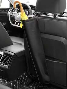 1个通用型汽车雨伞套，座椅靠背雨伞架，人造革汽车雨伞收纳袋，汽车收纳配件 - A - 查看 3